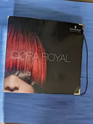 Schwarzkopf Hair Colour Chart Book Igora Royal  • £12