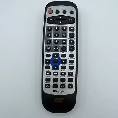 Mintek RC-320 Genuine TV Remote Control Original For Various DVD Player Models • $7.15