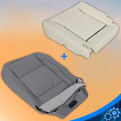 For 06-09 Dodge Ram 1500 2500 3500 Driver Seat Bottom Foam Cushion + Seat Cover • $59