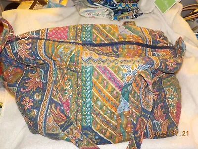 Vera Bradley Small Duffel Bag In Retired Rare Medley Pattern • $38.50