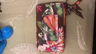 Vera Bradley English Rose Wallet Wristlet Floral  • $7.50