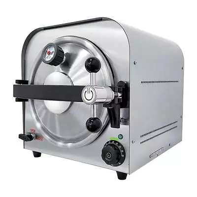 14L 900W 110V Autoclave Sterilizer Steam For Dental Labs Medical Equipment • $449.06