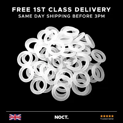 £3.29 • Buy Mechanical Keyboard O-Rings Noise Dampening For Cherry MX Style Keycaps - Clear