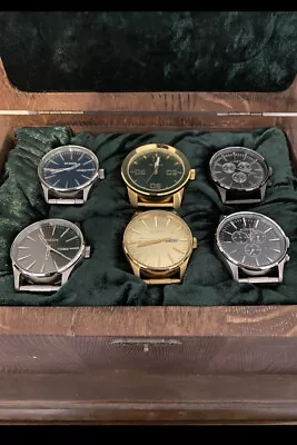 £800 • Buy Nixon Watch Collection Sentry SS Corporal Solid Oak Display Box Surf Skate