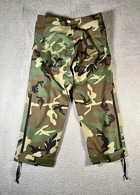 Military Pants Mens Medium Short Trousers Goretex USGI Cold Weather Camo ECWCS • $54.99