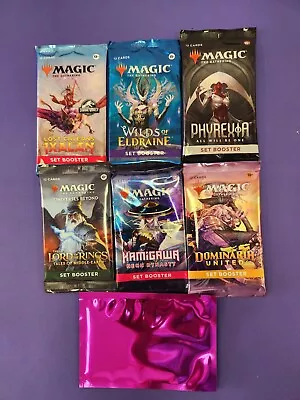 Magic The Gathering - 6x Mixed Set Booster Pack Bundle + BONUS Rare-Only Repack • $29.99