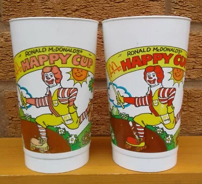 RONALD McDONALD 1983 HAPPY CUPS - U.S.A ISSUE. • £9.99