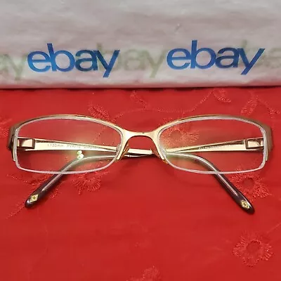 Ellen Tracy PYRITE BROWN 51¤16 130 Unisex Eyeglasses  Frames Only  - Rx Unknown • $21