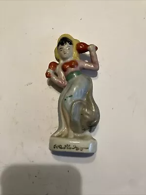 Vintage Japan Dancing Lady Figurine Porcelain/Ceramic Vintage RARE • $24.50