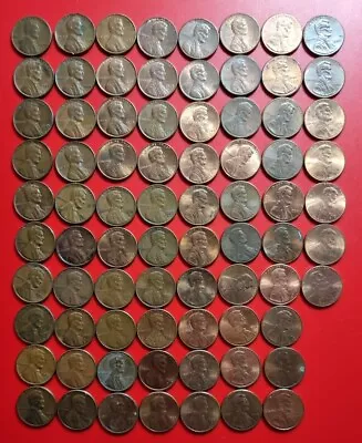 $50 • Buy USA One Cent Collection: 1945 - 2018. 77 Different Coins 