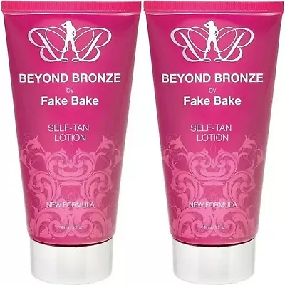 2x Fake Bake Beyond Bronze Self Tan Lotion 148ml Each • £17.50