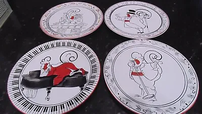 4 (Four) The Coop Noble Excellence Chicken Plates 8  EUC • $11.69