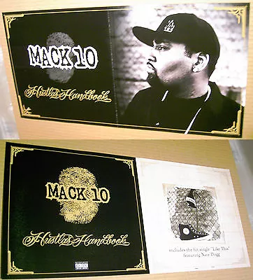 MACK 10 Hustla's Handbook Flat POSTER 12 Inch X 24 Inches • $14.99