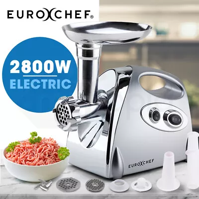 $97 • Buy 【EXTRA10%OFF】2800W Electric Stainless Steel Meat Grinder Mincer Sausage