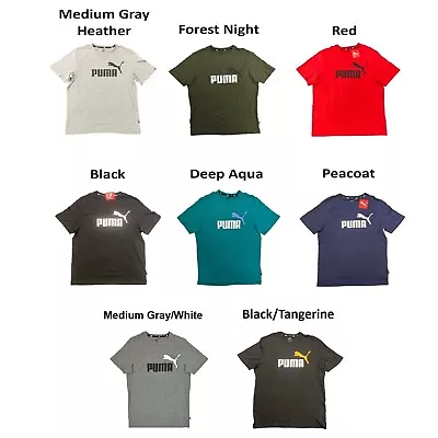 Puma Men's Essential Graphic Logo Soft Short Sleeve Tee • $12.99