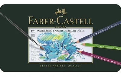 Faber-castell Albrecht Durer- Artists Quality Watercolour Pencils 120 Tin Set • £198.99