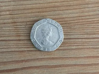  Rare Collectable Queen Elizabeth II Twenty Pence Coin Minted 1982  • £1150