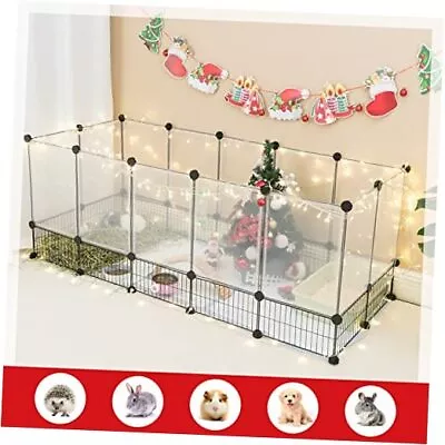  C&C Cage Small Animal Playpen Guinea Pig Fence 61.4 X 25.4 X 22.3 Inches • $66.06