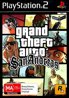 Grand Theft Auto: San Andreas (Sony PlayStation 2 2005) • $14