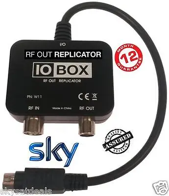 £17.99 • Buy Io-link Box Rf Modulator Output For Sky  Hd Box Use With Magic Eye Brand New