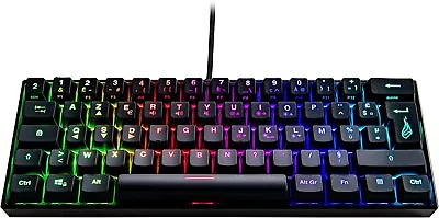 Verbatim 48717 Keyboard RGB M1 Azerty Franc • $71.49