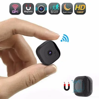 $63.85 • Buy Mini Night Vision Camera HD 1080P Wireless Security DVR Motion Cam Camcorder