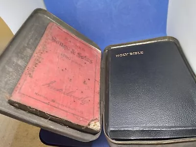 Vtg Bible And Sacred Song Solos Book In Old Cadbury Pinkie Collecatable Tin 1920 • £3.99