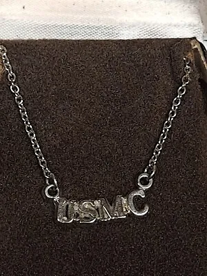 USMC US Marine Corps Necklace 18 Inches • $9.95