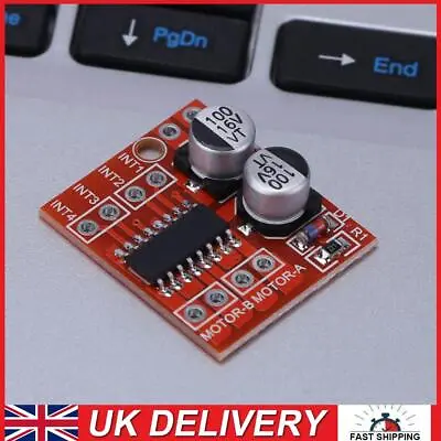 Dual H Bridge 2 Channel DC Motor Driver Module For Raspberry Pi • £4.49