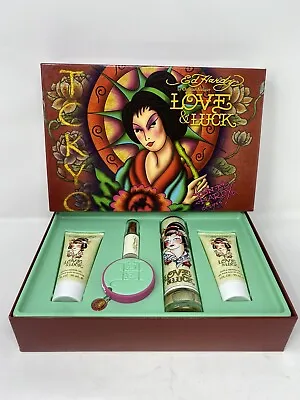 Ed Hardy By Christian Audigier Love & Lucky 5 Piece Tokyo Set Brand New • $80