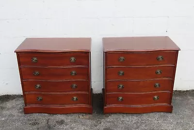 1940s Small Dressers Large Nightstands End Side Bedside Tables A Pair 5324 • $1327.50