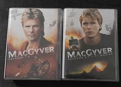 MacGyver: The Complete Collection (DVD 2021 39-Disc Set) • $10.50