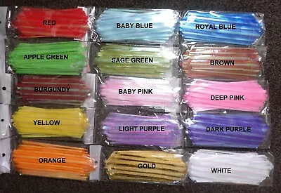 £2.50 • Buy *CLEARANCE* 2x Organza Pull Bows Large 6  Pom Pom Bow 15 Colours Available