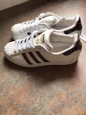 $26.25 • Buy Adidas Superstar Womens Shoes Size 38. Us 7.
