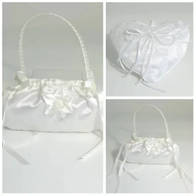 Ivory Or White Dolly Bag Holy Communion Or Wedding Bridesmaid • £5.75