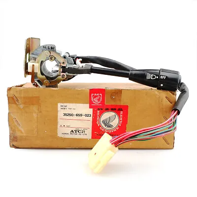 Honda Civic Vintage Turn Signal Switch Assembly NOS Genuine 35250-659-023 • $188