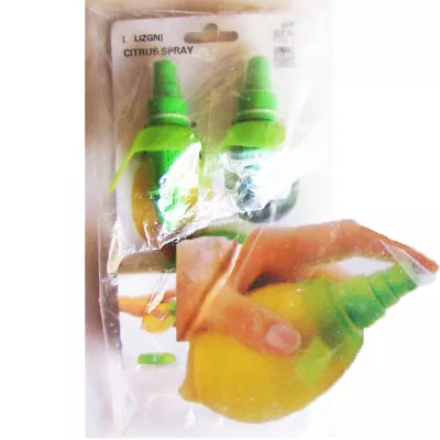 New In Sealed Package Lemon Lime Orange Citrus Set Of 2 Sprayer Spritzer Mister • $9.99