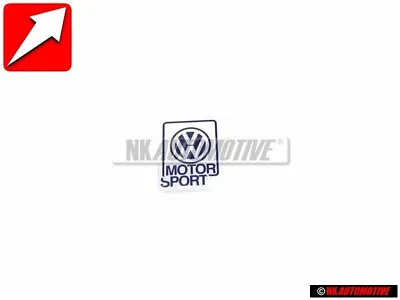 VW Classic Parts Motorsport Historical Decal Badge Emblem Mini - ZCP902624 • $13.56