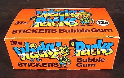 1982 Topps Gum Wacky Packages IRISH Series Display Box 1-436-0-6 RARE! • $499.99