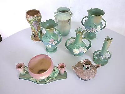 Choose From Roseville Pottery Cosmos Wisteria Ferrella Monticello Thornapple • $245