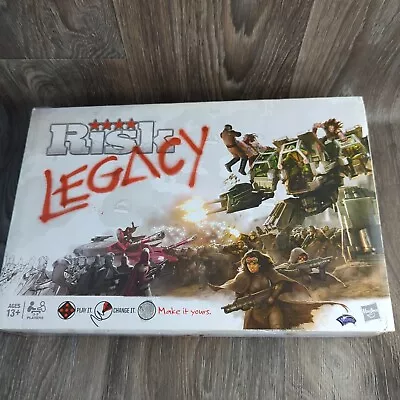 Hasbro Risk Legacy Strategy Board Game Complete - Played With 1 Time  • $13.48