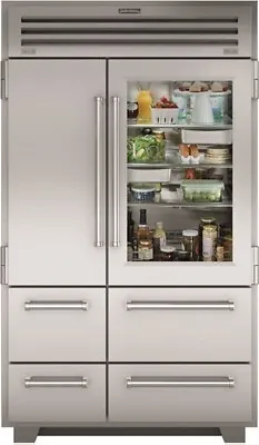 Sun-Zero 48 PRO Refrigerator F Reezer With Glass Door PRO4850G • $1