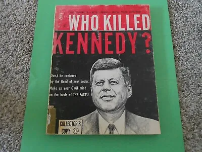 $3.99 • Buy Who Killed Kennedy? Collector's Copy By Collectors Publications