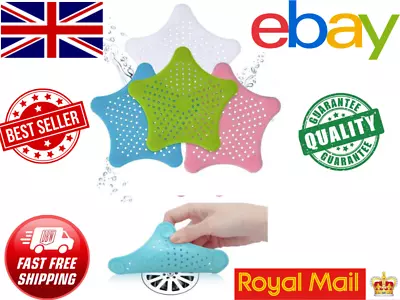 £1.99 • Buy Hair Trap Shower Bath Plug Hole Waste Catcher Stopper Drain Sink Strainer Filter