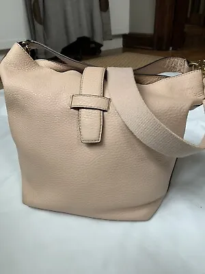 J. Crew Signet Leather Hobo Bag #H3879 (w/ Tags) Dusty Pink • $75