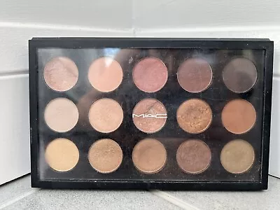 £9.99 • Buy Mac Eyeshadow Palette X 15 Warm Neutral