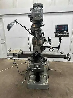 Bridgeport Series I-2HP Vertical Milling Machine 2HP Power Feed 2-Axis DRO • $6950