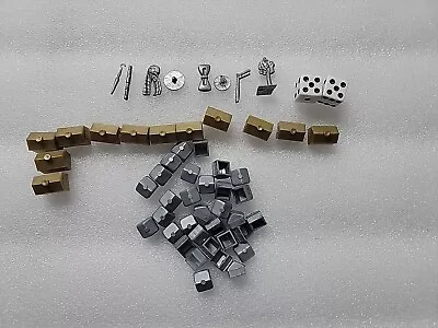 Monopoly Doctor Who Replacement Pieces Parts Houses Hotels Dice Tokens • $14.95