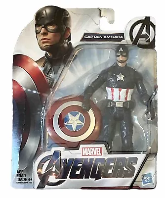 Marvel Avengers Captain America 6 Inch Action Figure NEW • £11.99