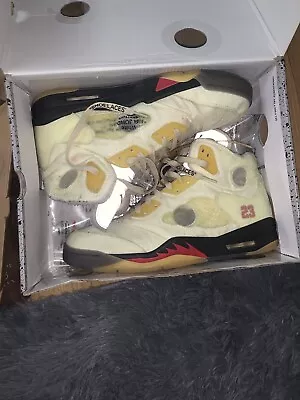 Jordan 5 Supreme Off White Check Description • $175